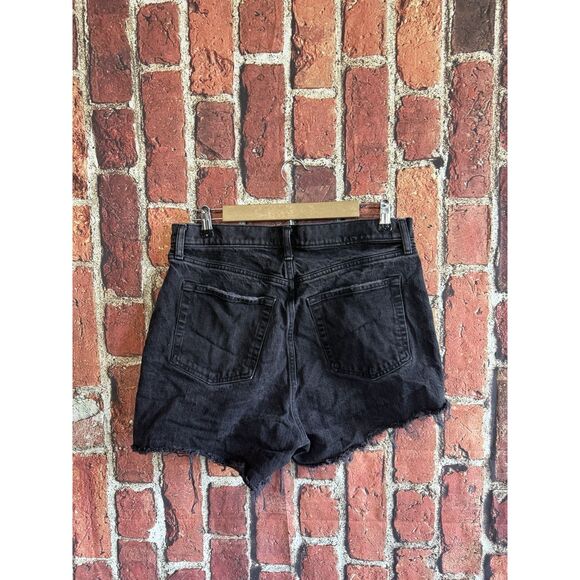 Abercrombie & Fitch SIZE 31/12 Curve Love The Dad Short High Rise in black - Picture 2 of 3